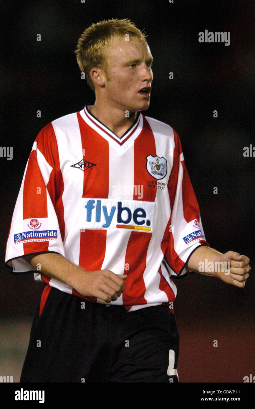 Soccer - Nationwide Conference - Exeter City v Barnet. Danny Clay ...