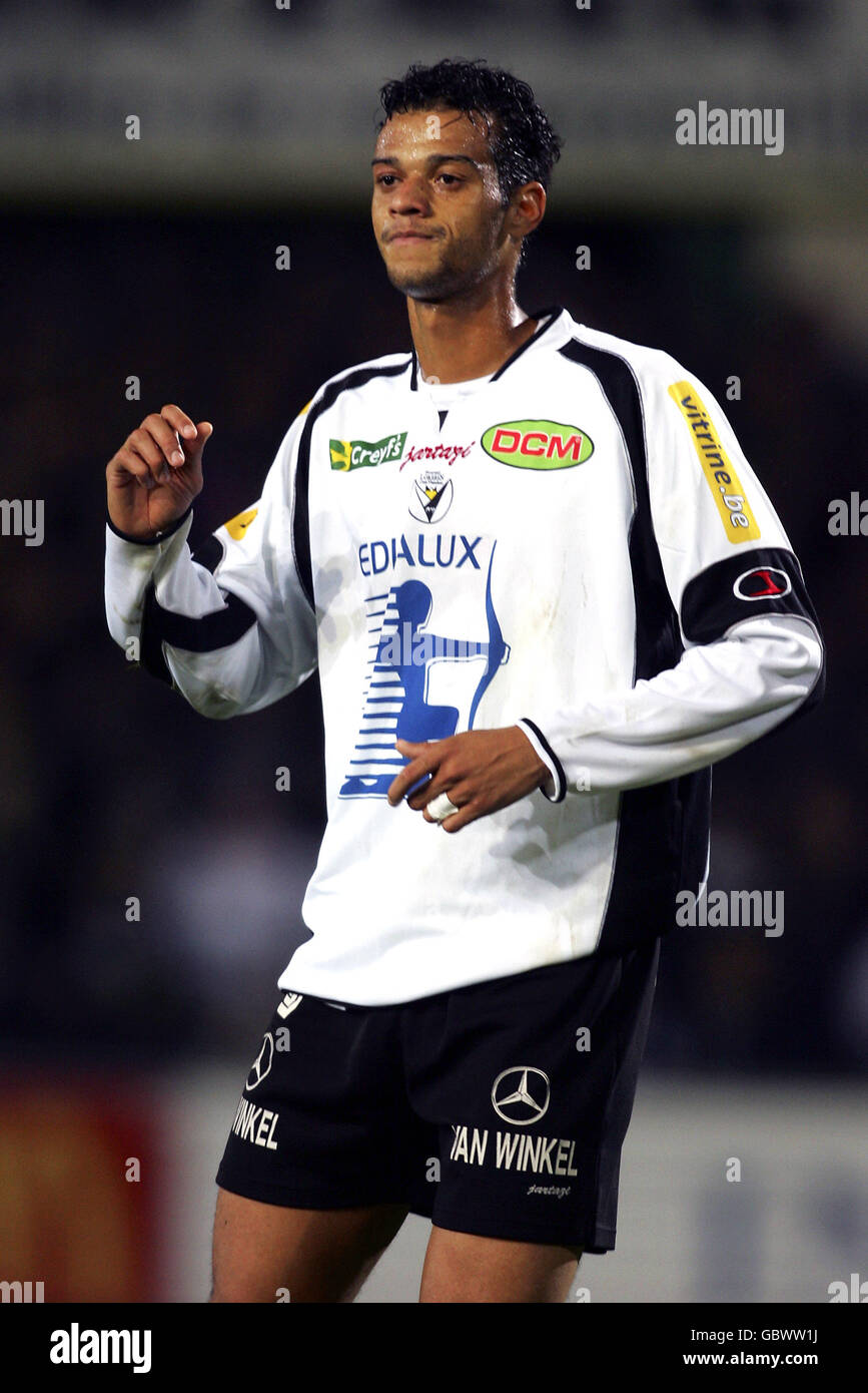 Soccer - Belgian Jupiler League - Sporting Lokeren v Club Brugge. Hans  Cornelis, Club Brugge Stock Photo - Alamy