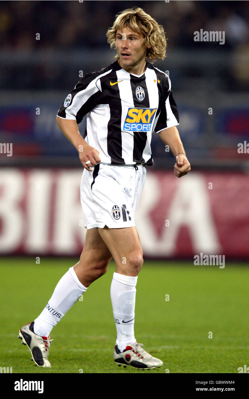 2003PANINI JUVENTUS PAVEL NEDVED ジャージカード（Pavel