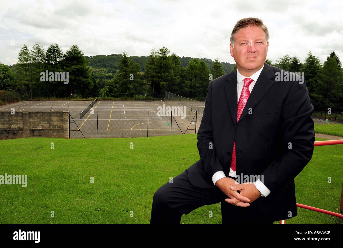 St Anselm's Headmaster Simon Northcott in the grounds of the prep