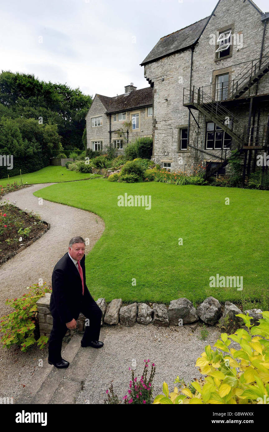 St Anselm's Headmaster Simon Northcott in the grounds of the prep