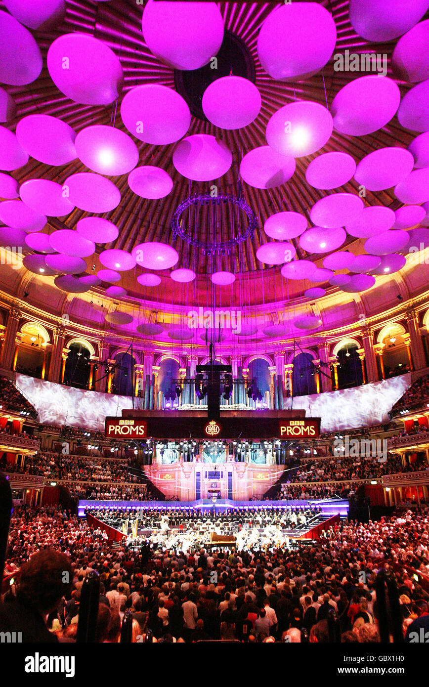 First night of the Proms. The First Night of the Proms 2009 in the Royal Albert Hall, London