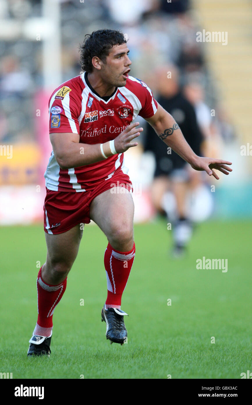 Rugby League - Engage Super League - Hull FC v Salford City Reds - KC Stadium. Lee Jewitt, Salford City Reds Stock Photo