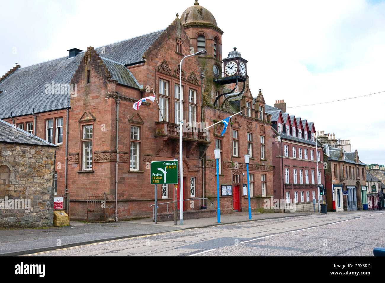 Penicuik Town Hall, Penicuik, Scotland, UK Stock Photo Alamy
