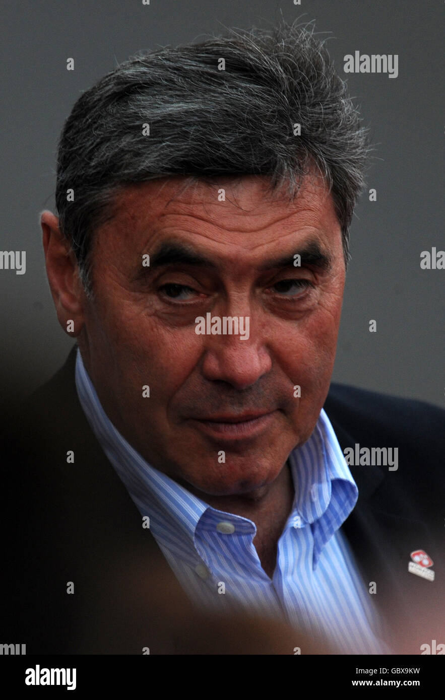 Cycling - Tour de France 2009 - Team Presentations - Monaco. Eddy Merckx Stock Photo