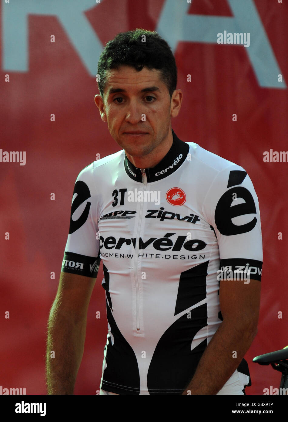 Cycling - Tour de France 2009 - Team Presentations - Monaco. Carlos Sastre (Spain), Cervelo Stock Photo
