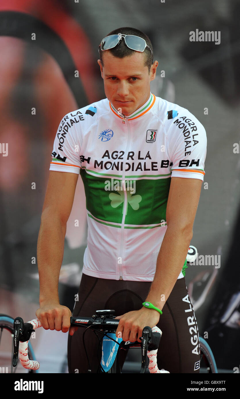 Cycling - Tour de France 2009 - Team Presentations - Monaco. Nicolas Roche (Ireland), AG2R La Mondiale Stock Photo