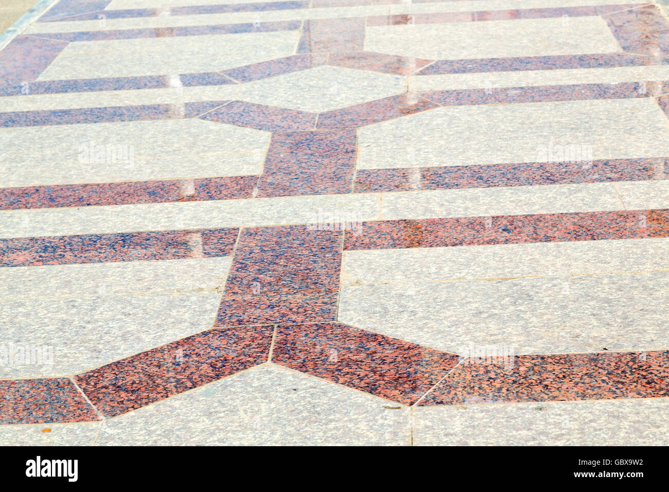 in oman abstract pavement in the old steet and colors Stock Photo - Alamy