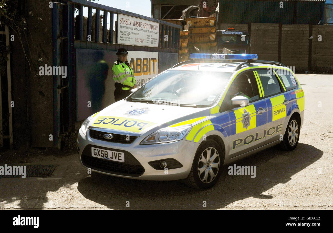 Sussex police car hi-res stock photography and images - Alamy