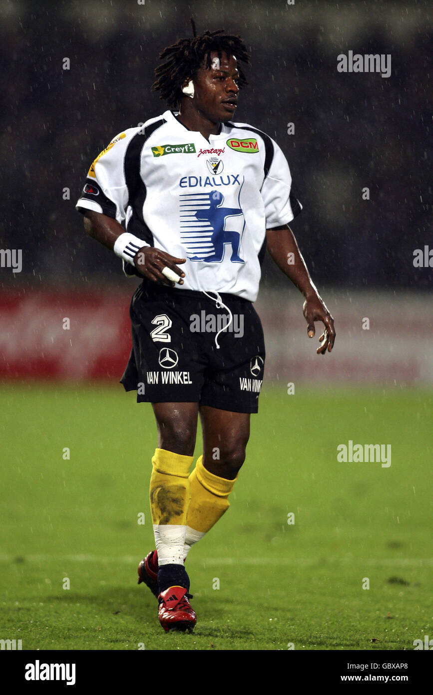 Soccer - Belgian Jupiler League - Sporting Lokeren v Club Brugge. Hans  Cornelis, Club Brugge Stock Photo - Alamy