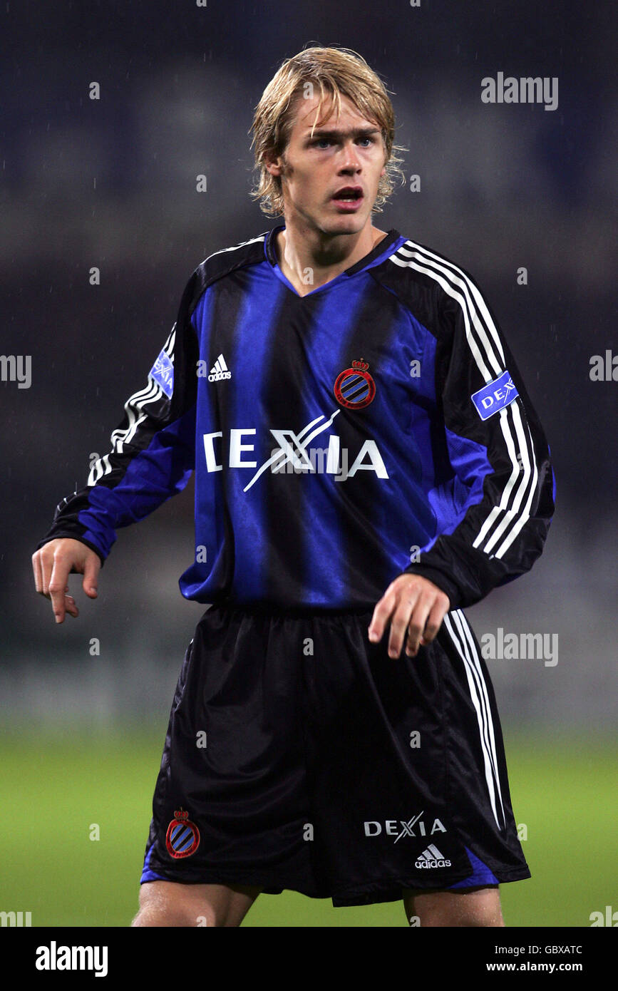 Soccer - Belgian Jupiler League - Sporting Lokeren v Club Brugge. Hans  Cornelis, Club Brugge Stock Photo - Alamy