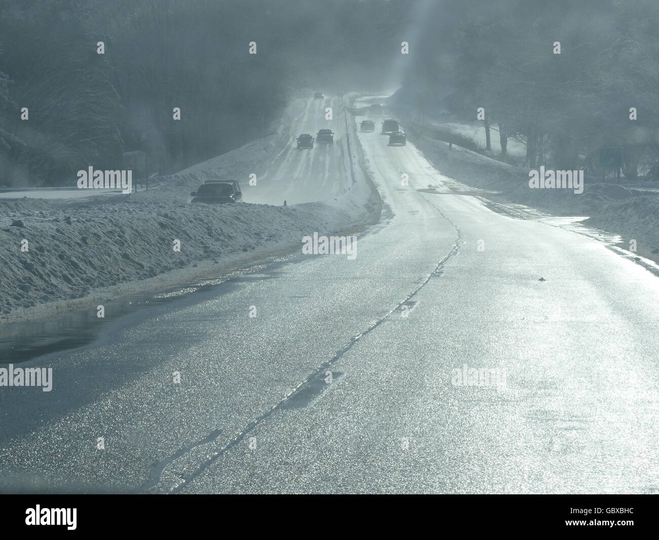 Dangerous driving conditions hi-res stock photography and images - Alamy
