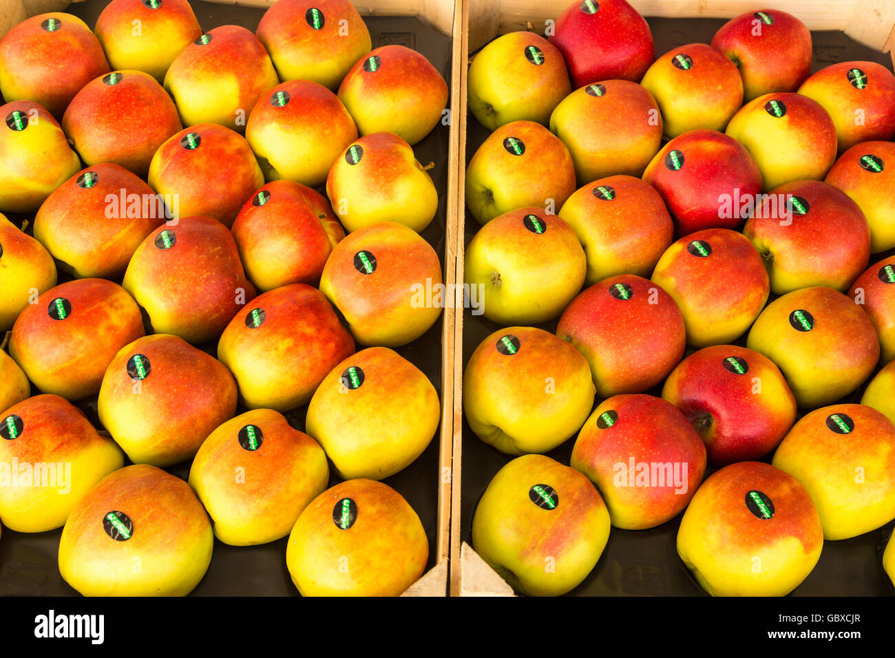 Apples fruit for sale at Grote Markt, Market Square, Mechelen, Belgium  Stock Photo - Alamy