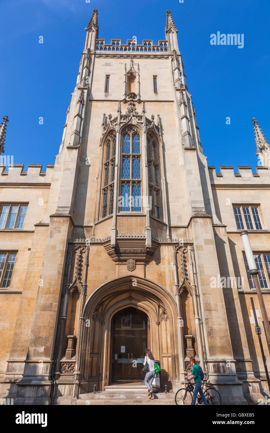 England, Cambridgeshire, Cambridge, Trumpington Street, Pitt Building