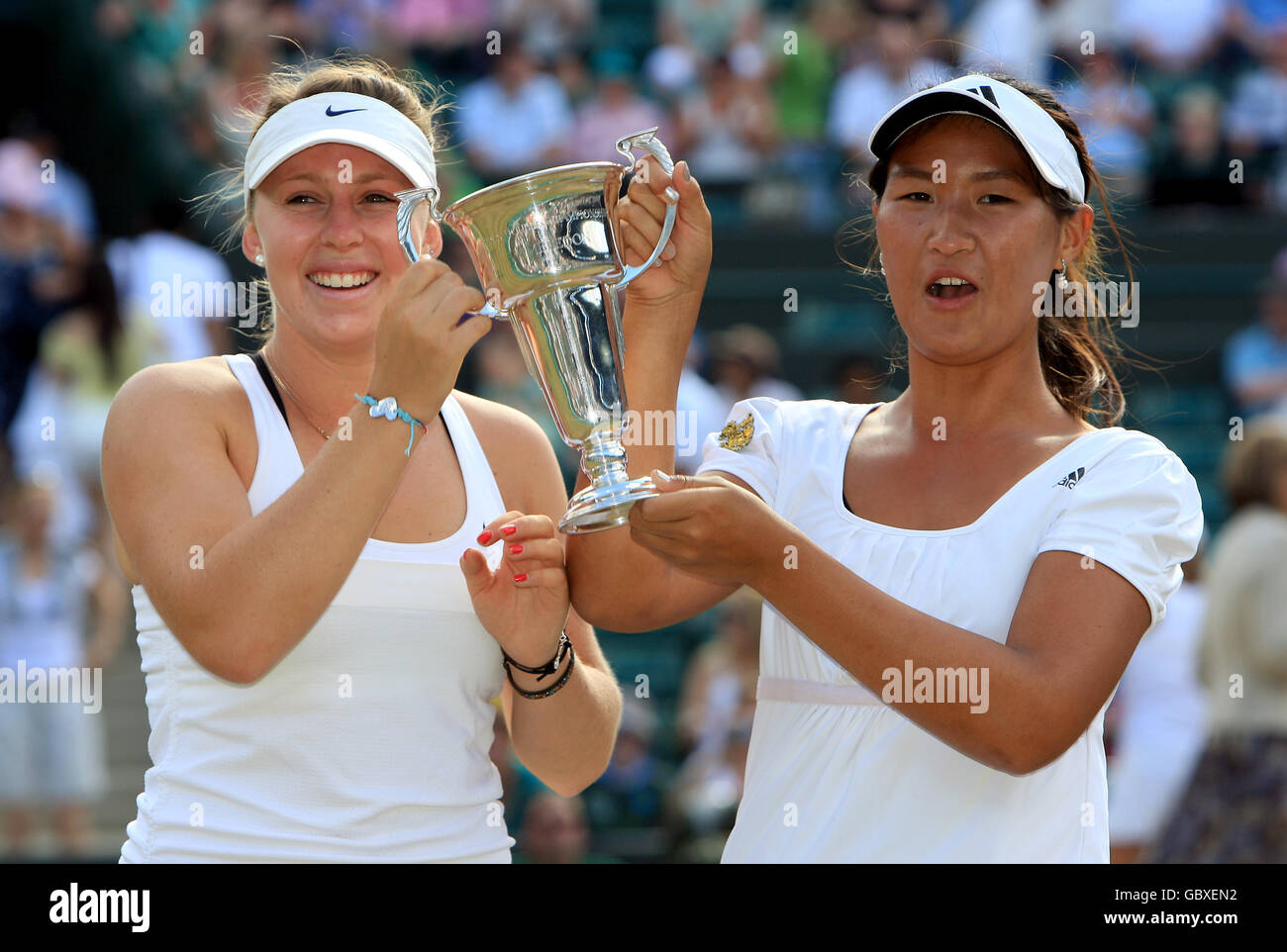 Tennis - 2009 Wimbledon Championships - Day Thirteen - The All England Lawn Tennis and Croquet Club Stock Photo