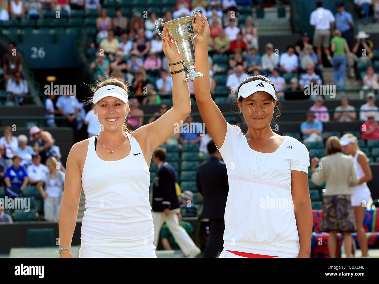 Tennis - 2009 Wimbledon Championships - Day Thirteen - The All England Lawn Tennis and Croquet Club Stock Photo