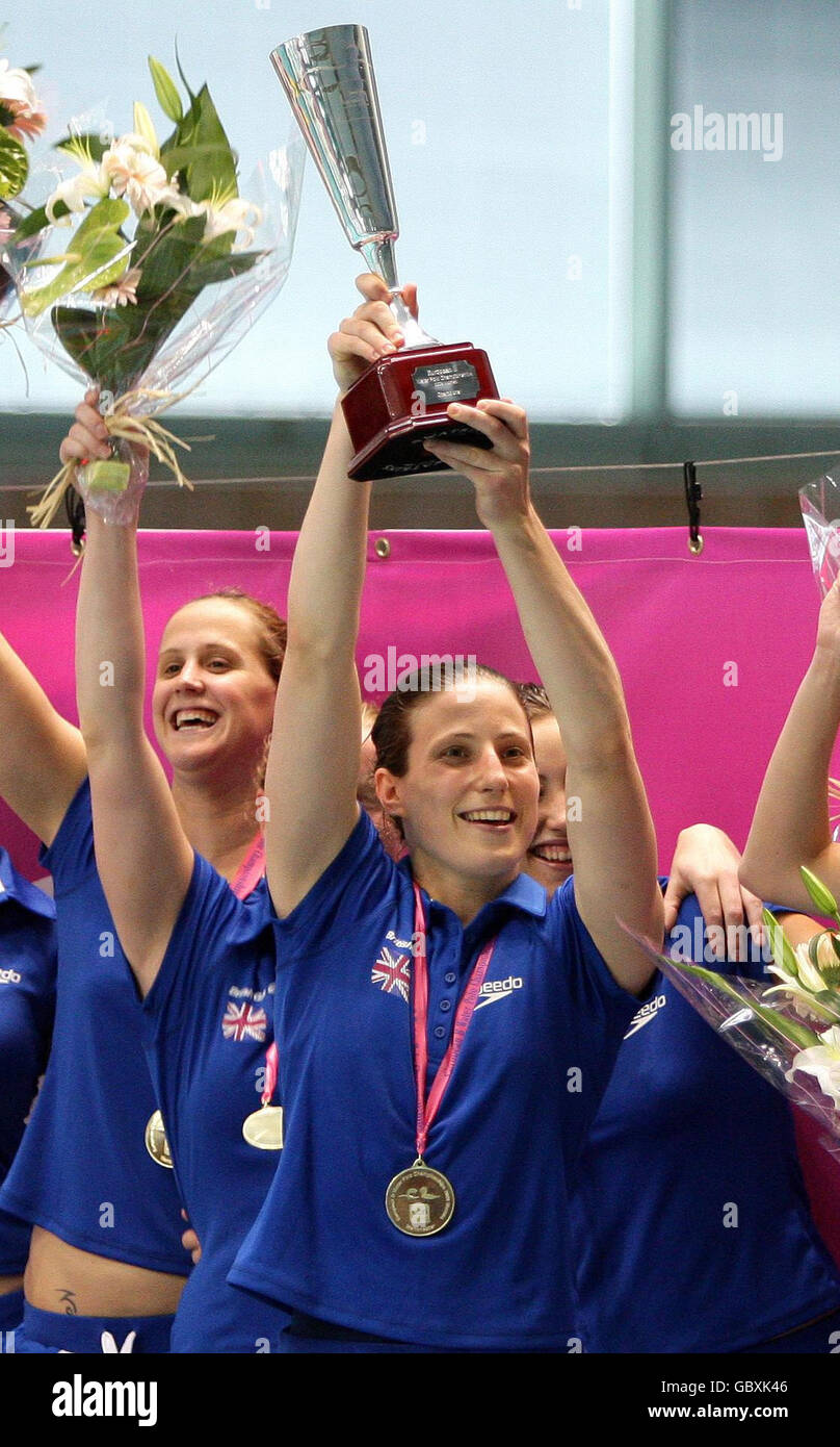 Water Polo - LEN Women's European Nations Trophy - Day Six - Manchester Aquatics Centre Stock Photo