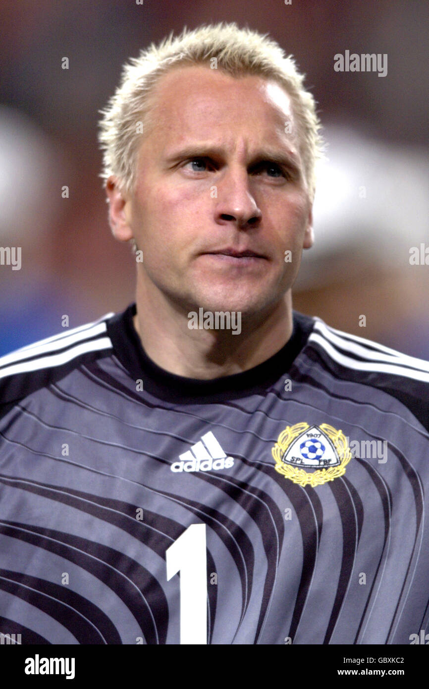 Soccer FIFA World Cup 2006 Qualifier Group One Holland v Finland