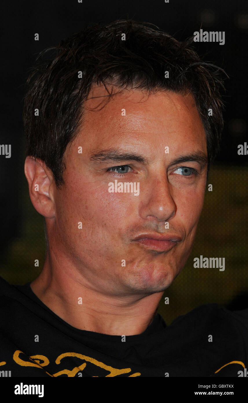 John Barrowman attends the London launch of the DVD and BluRay release