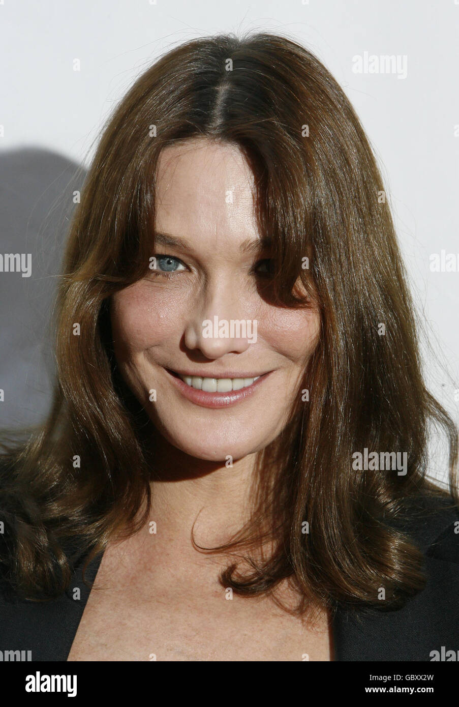 France's first lady Carla Bruni-Sarkozy, attends the Mandela Day: A 46664 Celebration Concert at Radio City Music Hall in New York City. Stock Photo