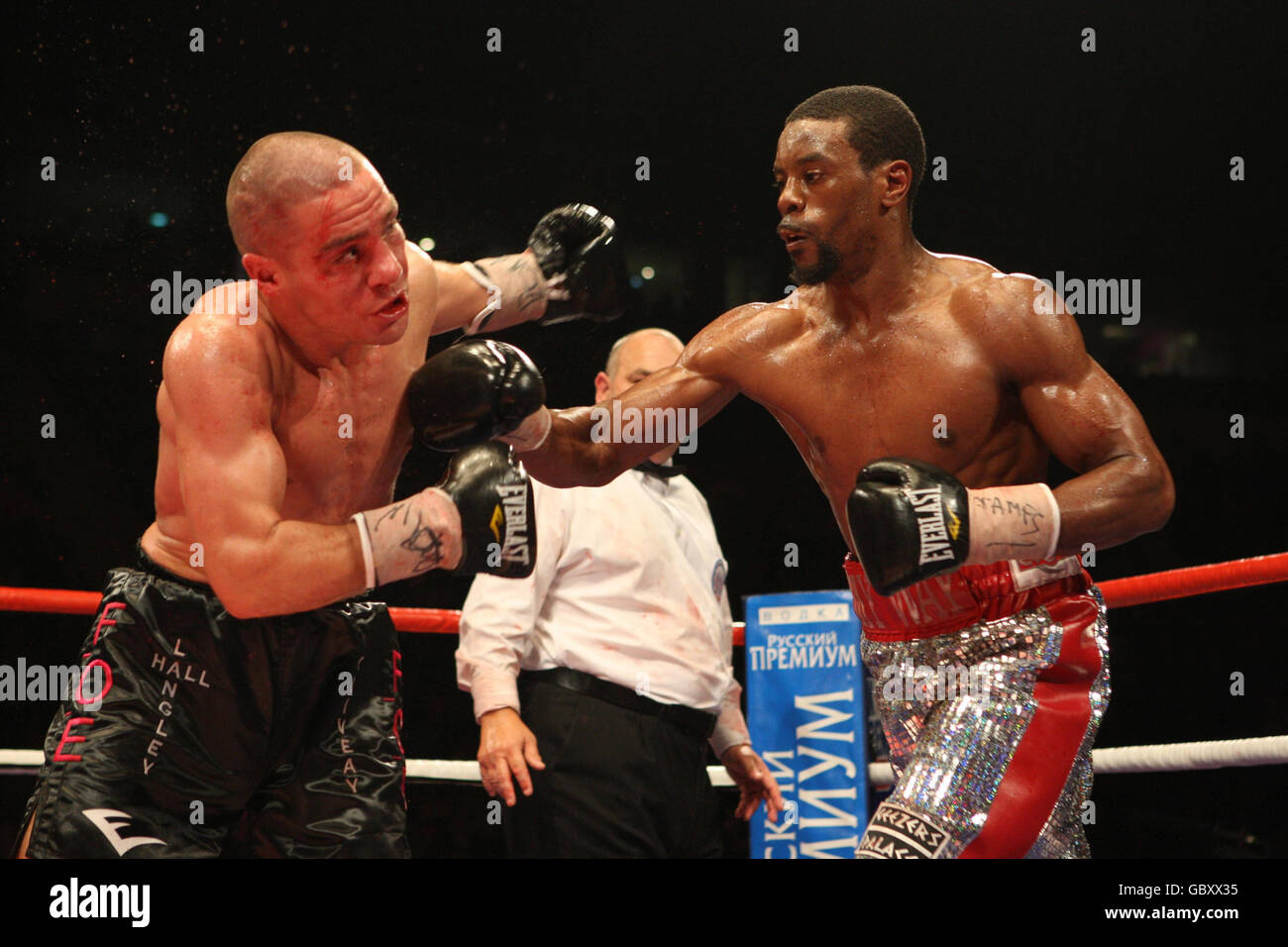 Boxing British and Commonwealth Lightmiddleweight Championship Title Matthew Hall v Anthony