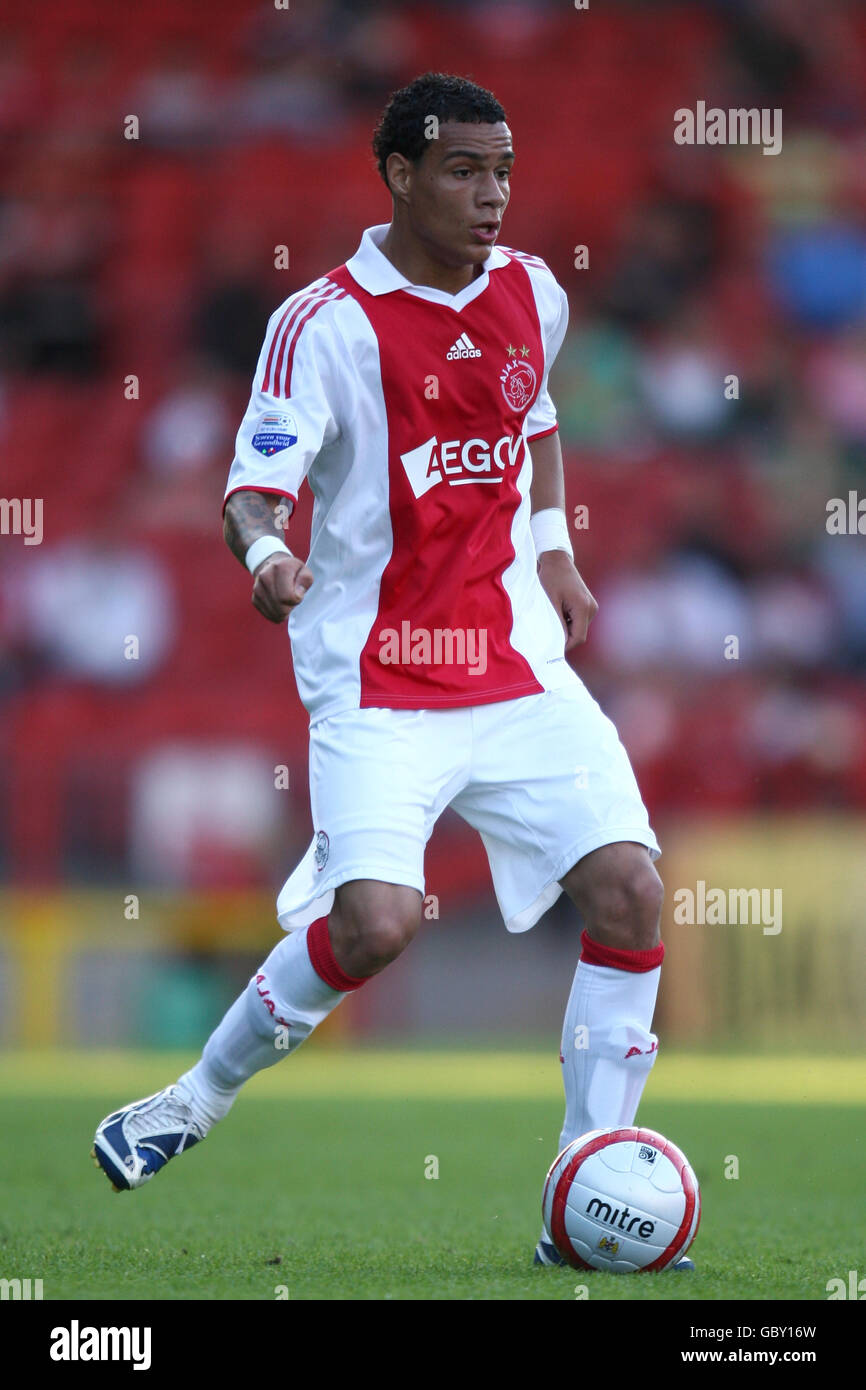 Soccer - Pre-season Friendly - City v - Ashton Gate. Gregory van der Wiel, Ajax Stock Photo -