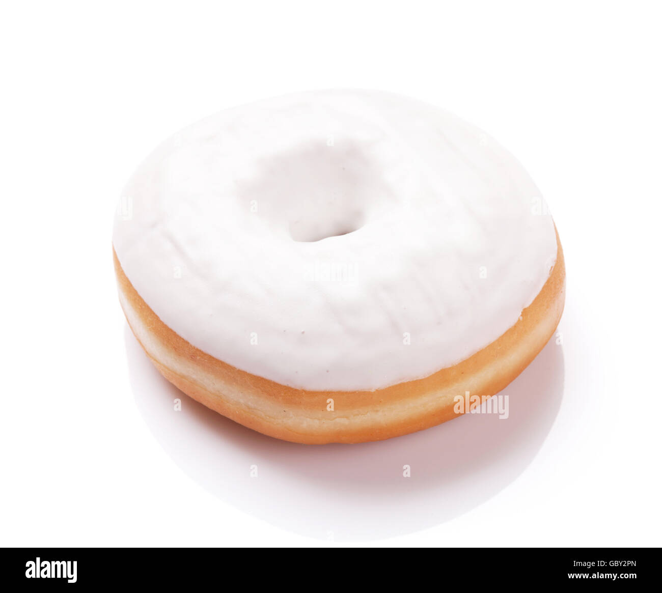 Sweet donut. Isolated on white background Stock Photo - Alamy