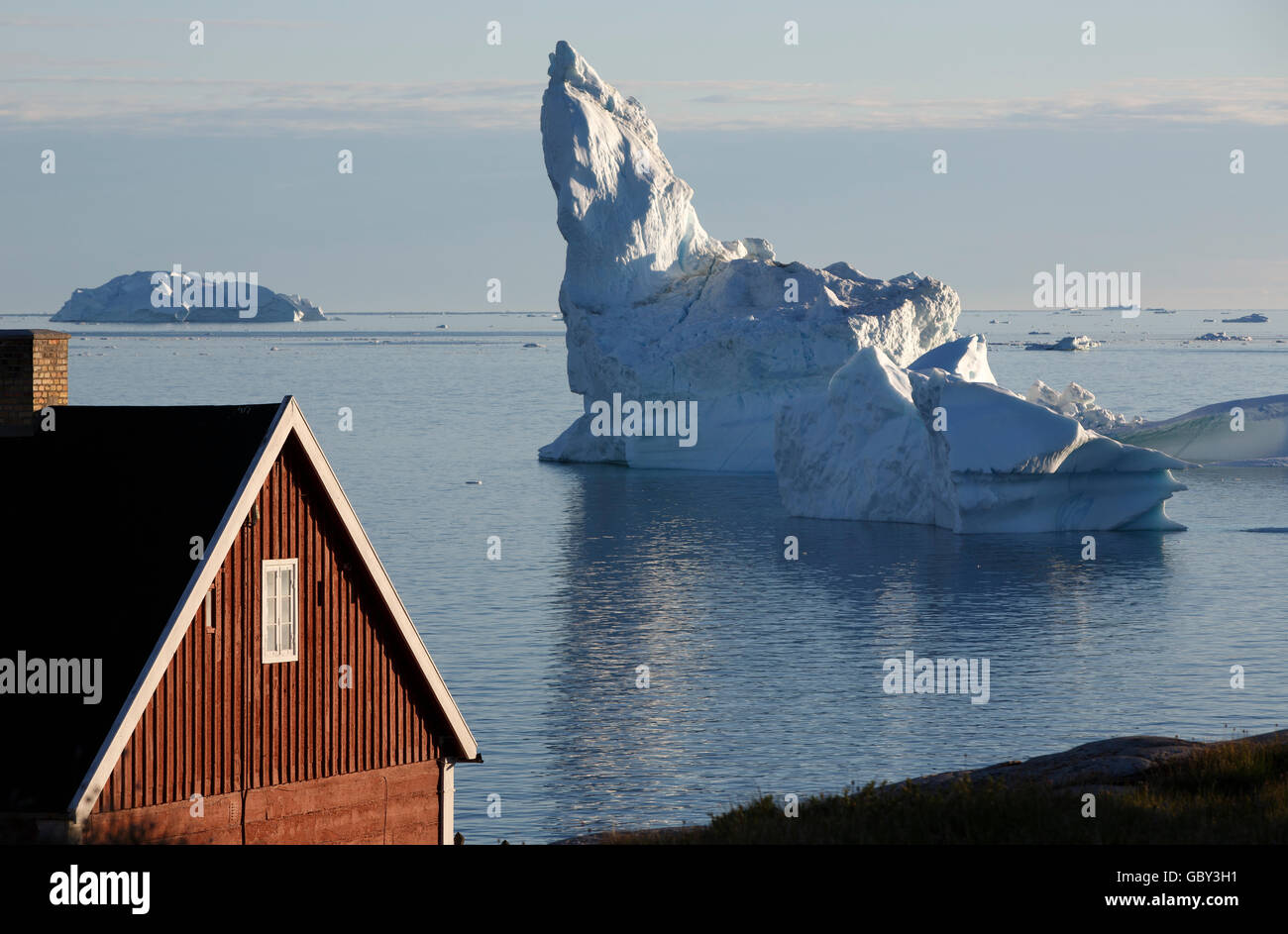 Ilulissat, Greenland Stock Photo