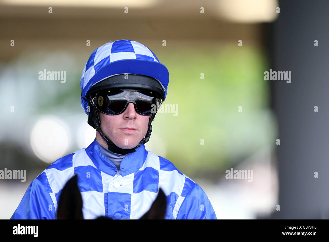 Jockey Jim Cowley before the October Club Handicap Stakes during The ...