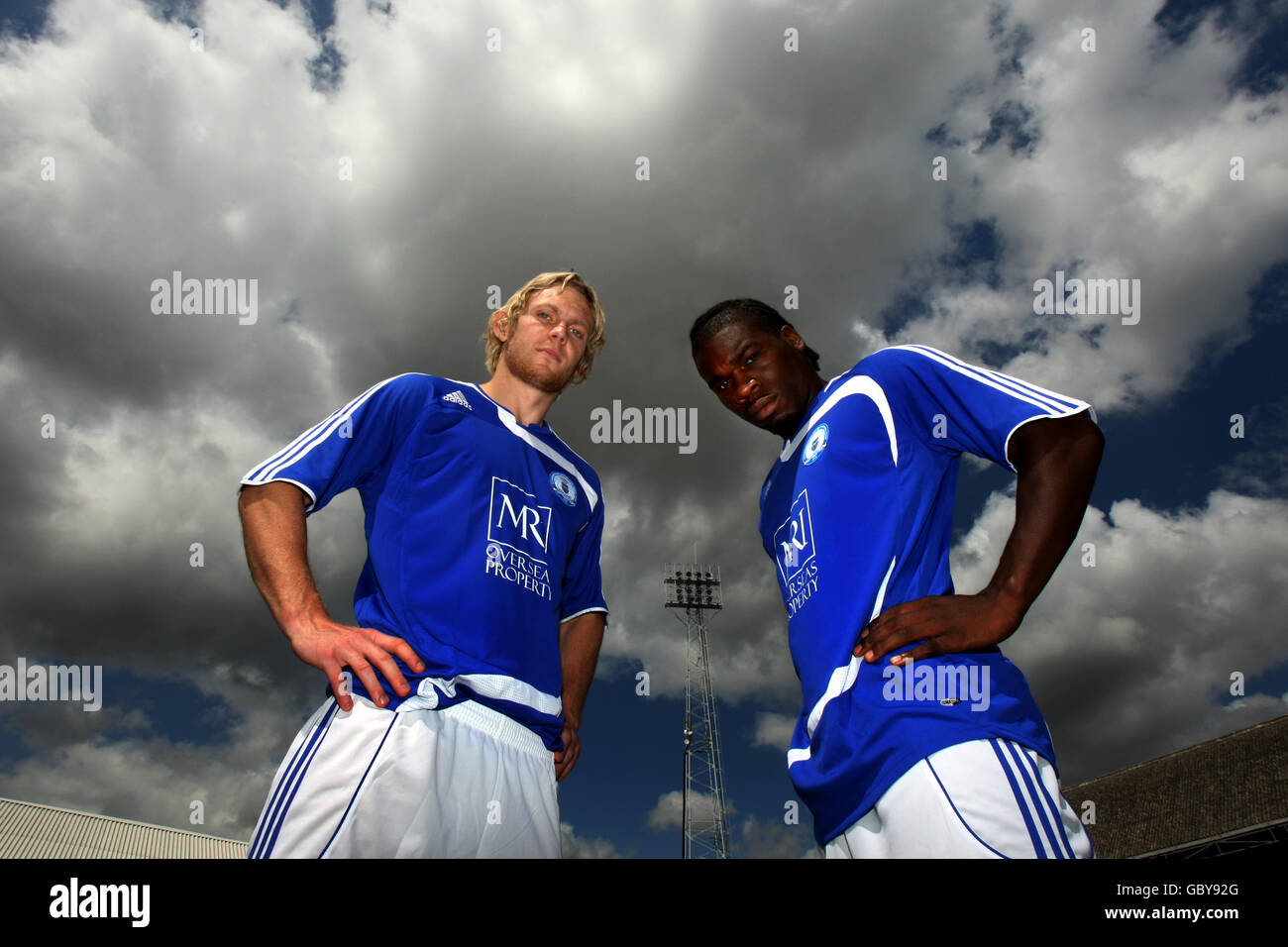 Soccer football league championship peterborough united photocall