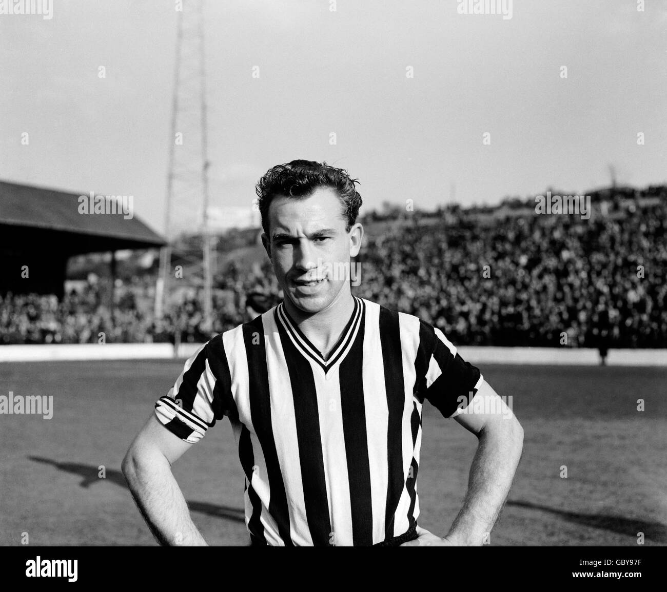 Soccer - Football League Division Two - Charlton Athletic v Newcastle United. Barrie Thomas, Newcastle United Stock Photo