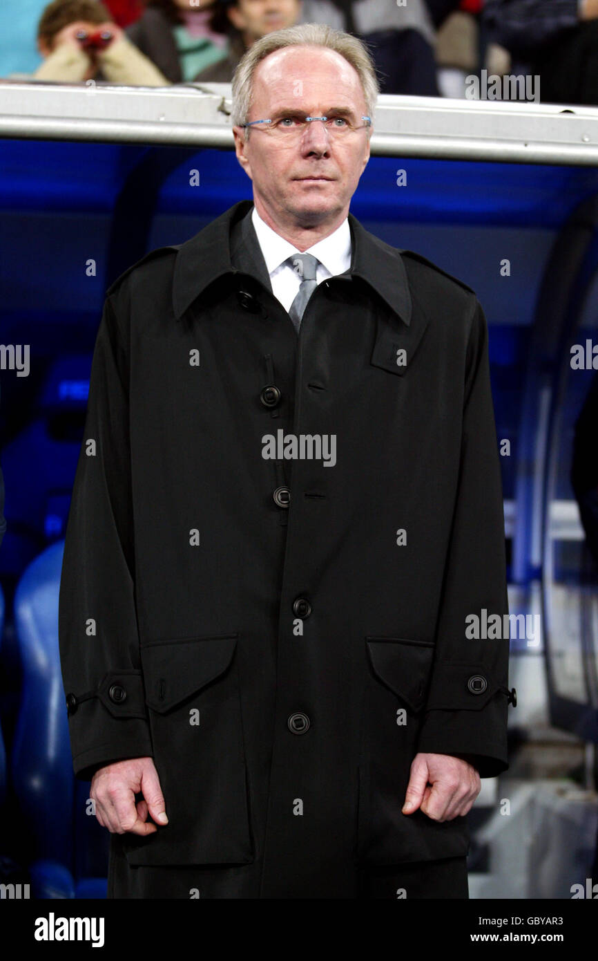 Soccer - International Friendly - Spain v England. Sven Goran Eriksson ...