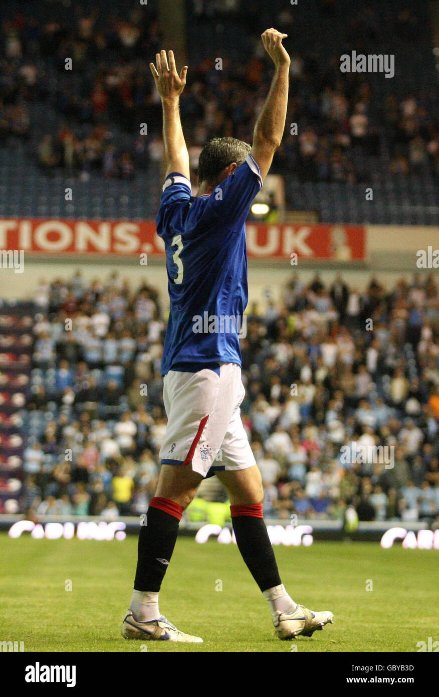 Soccer rangers full length celebration celebrate celebrating hi-res ...