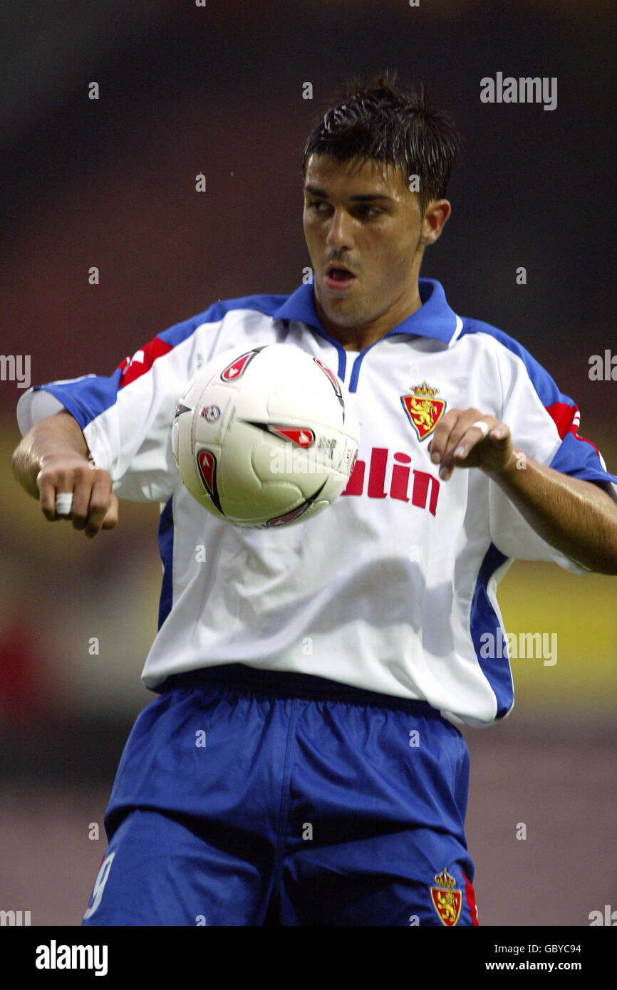 Lot De 10 Cartes Collection David Villa - Real Zaragoza 2004 - Collection Megacracks Mundicromo (État Variable)