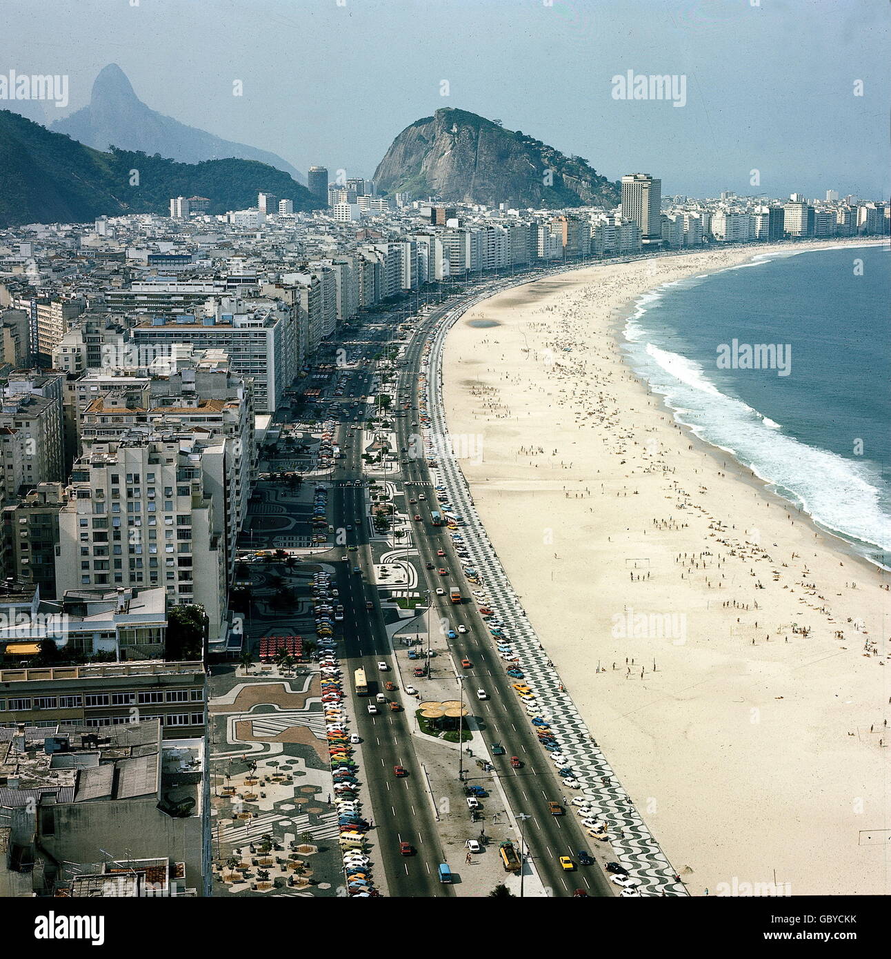Geography Travel Brazil Rio De Janeiro Copa Cabana 1970s Additional Rights Clearences Not Available Stock Photo Alamy