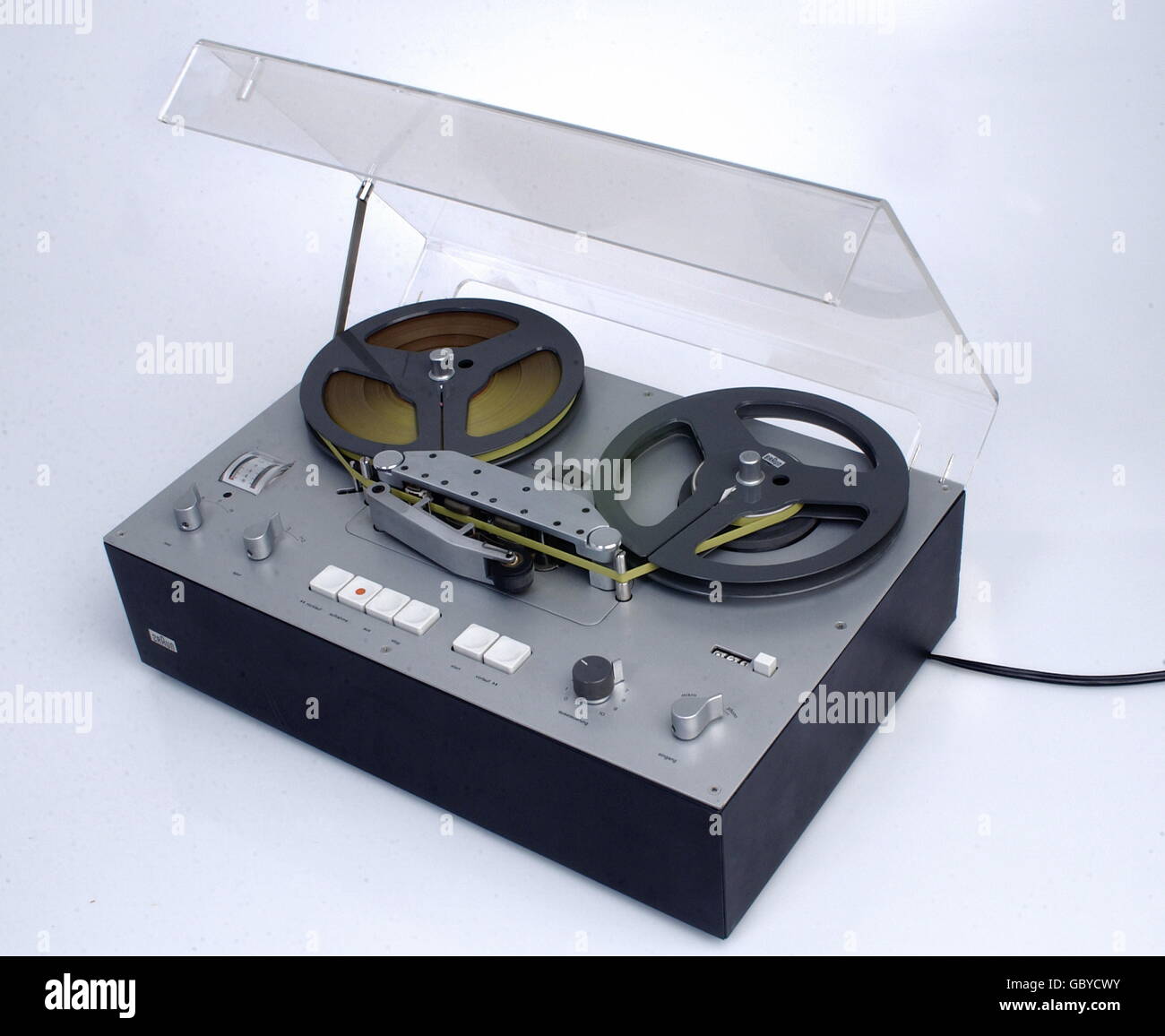 technics, tape recorders, tape recorder Braun TG 60, stereo, loaded