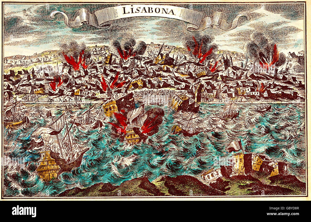 Earthquake tsunami lisbon