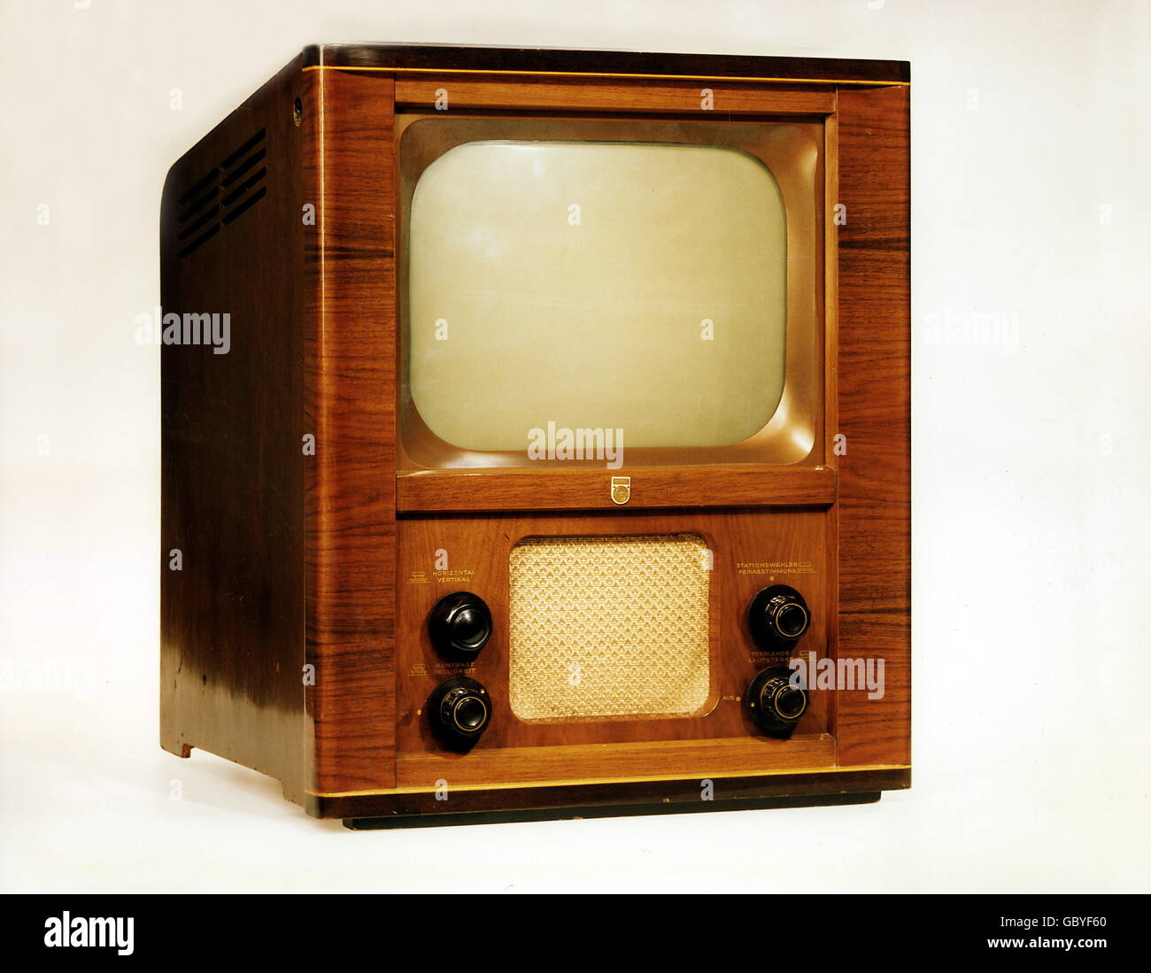 broadcast, television, TV sets, Philips Starenkasten, 1951,  Additional-Rights-Clearences-Not Available Stock Photo - Alamy