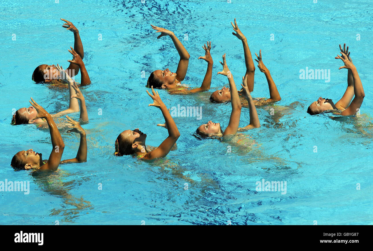 Swimming - FINA World Championships 2009 - Day Six - Rome Stock Photo
