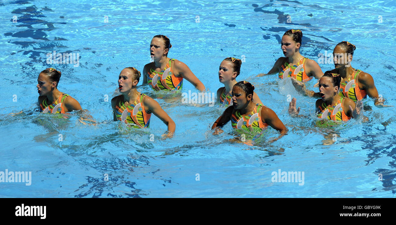 Swimming - FINA World Championships 2009 - Day Six - Rome Stock Photo