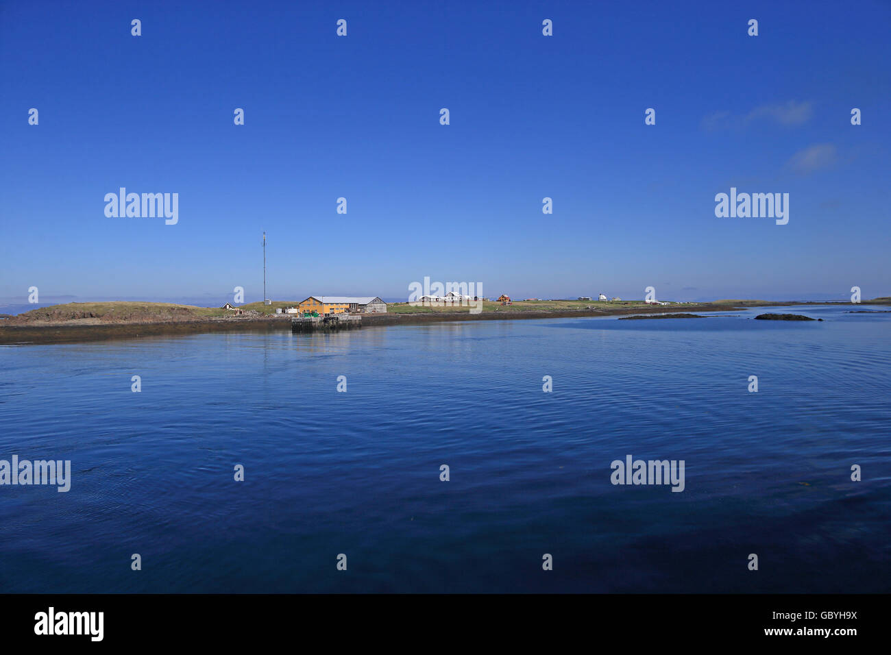 Flatey Island Iceland Stock Photo