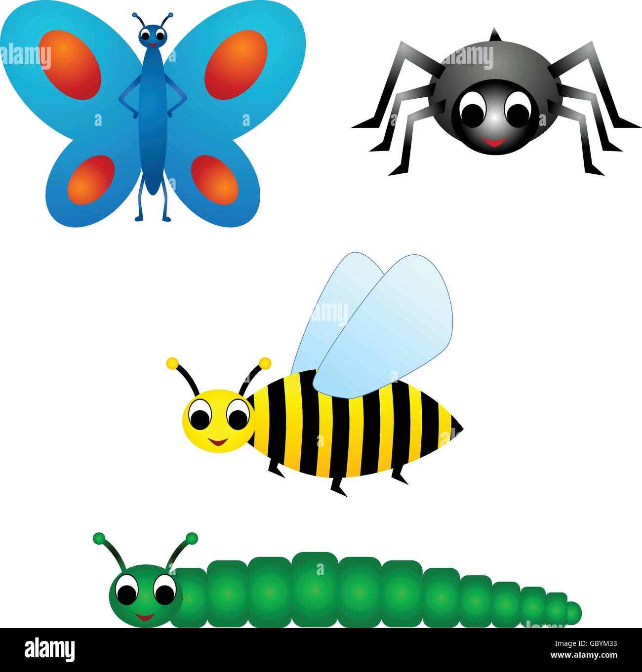 Bee antennas Stock Vector Images Alamy