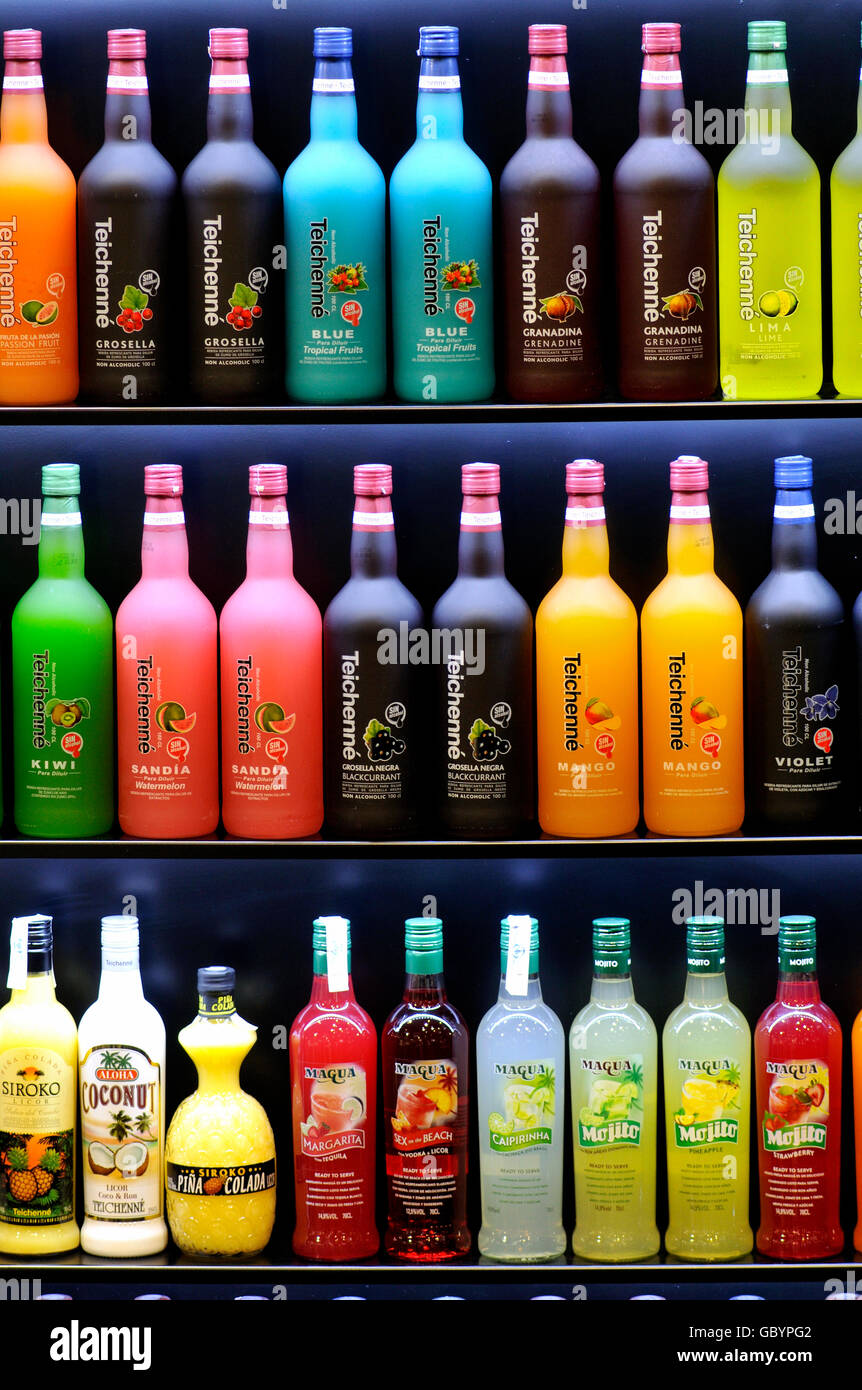 Liquors in Alimentaria, International Food and Drinks Exhibition, Fira