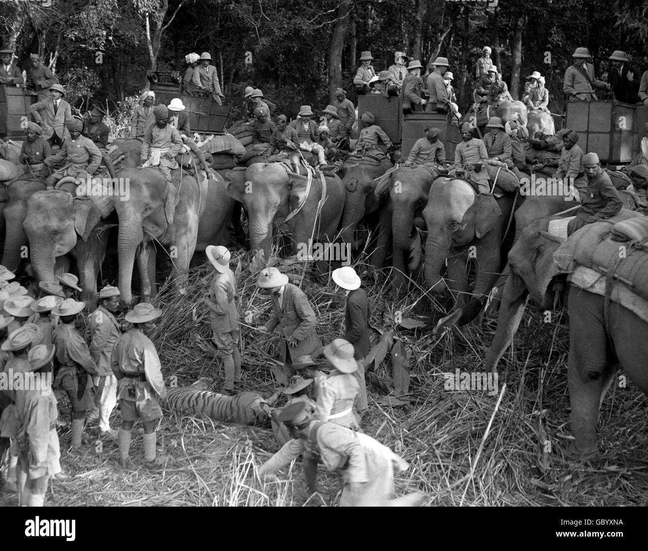 Royalty - Prince of Wales India Tour - 1921 Stock Photo