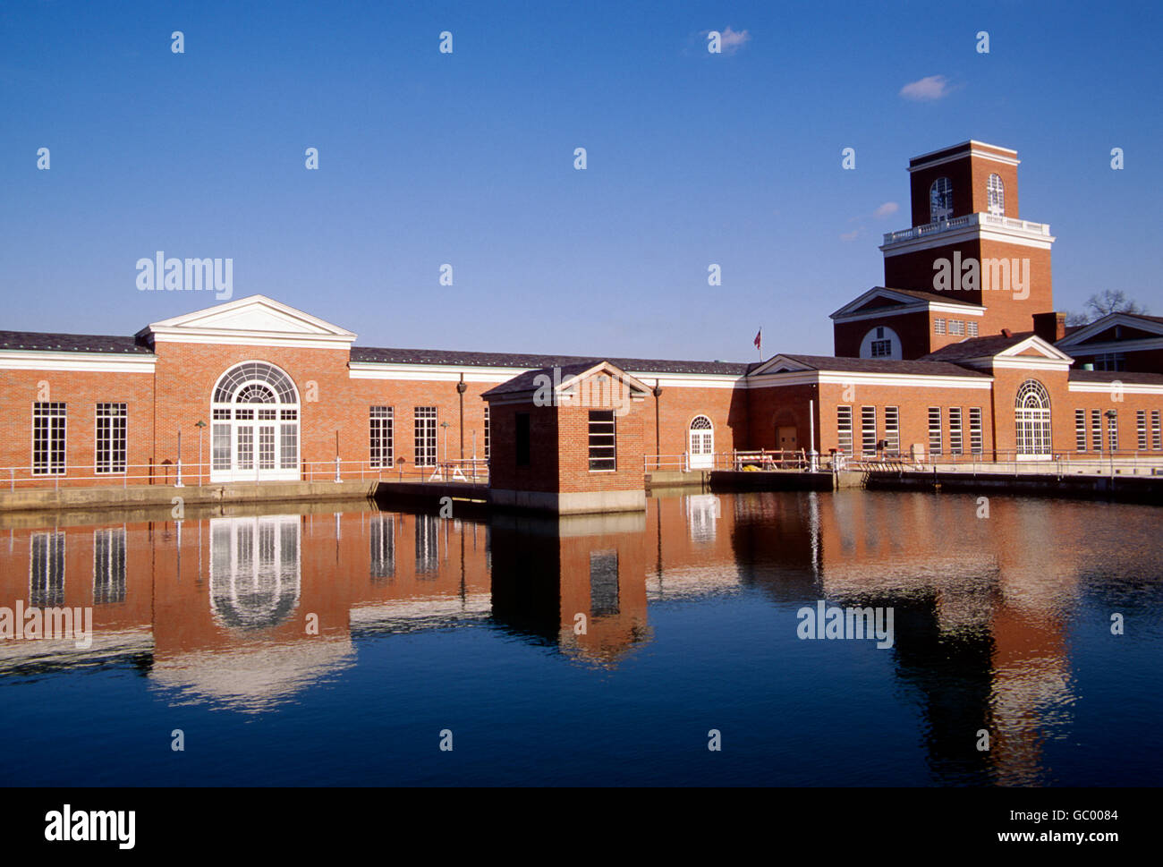 Water treatment and purification plant in Washington, D.C.; USA Stock Photo