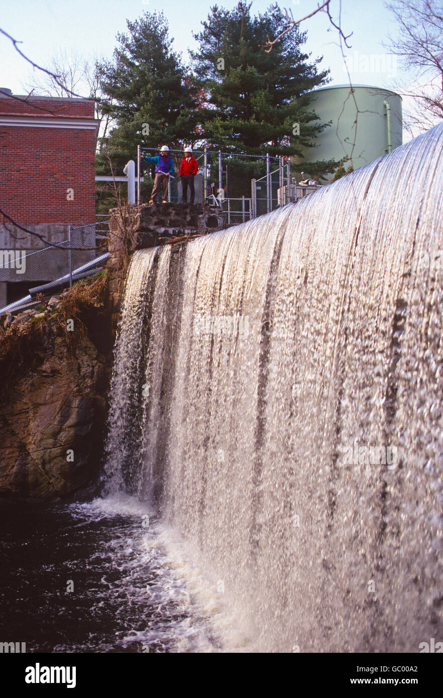 Water treatment and purification plant in Greenwich; Connecticut; USA