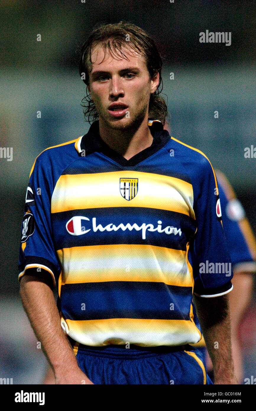 Soccer - UEFA Cup - Group B - Parma v Steaua Bucuresti Stock Photo