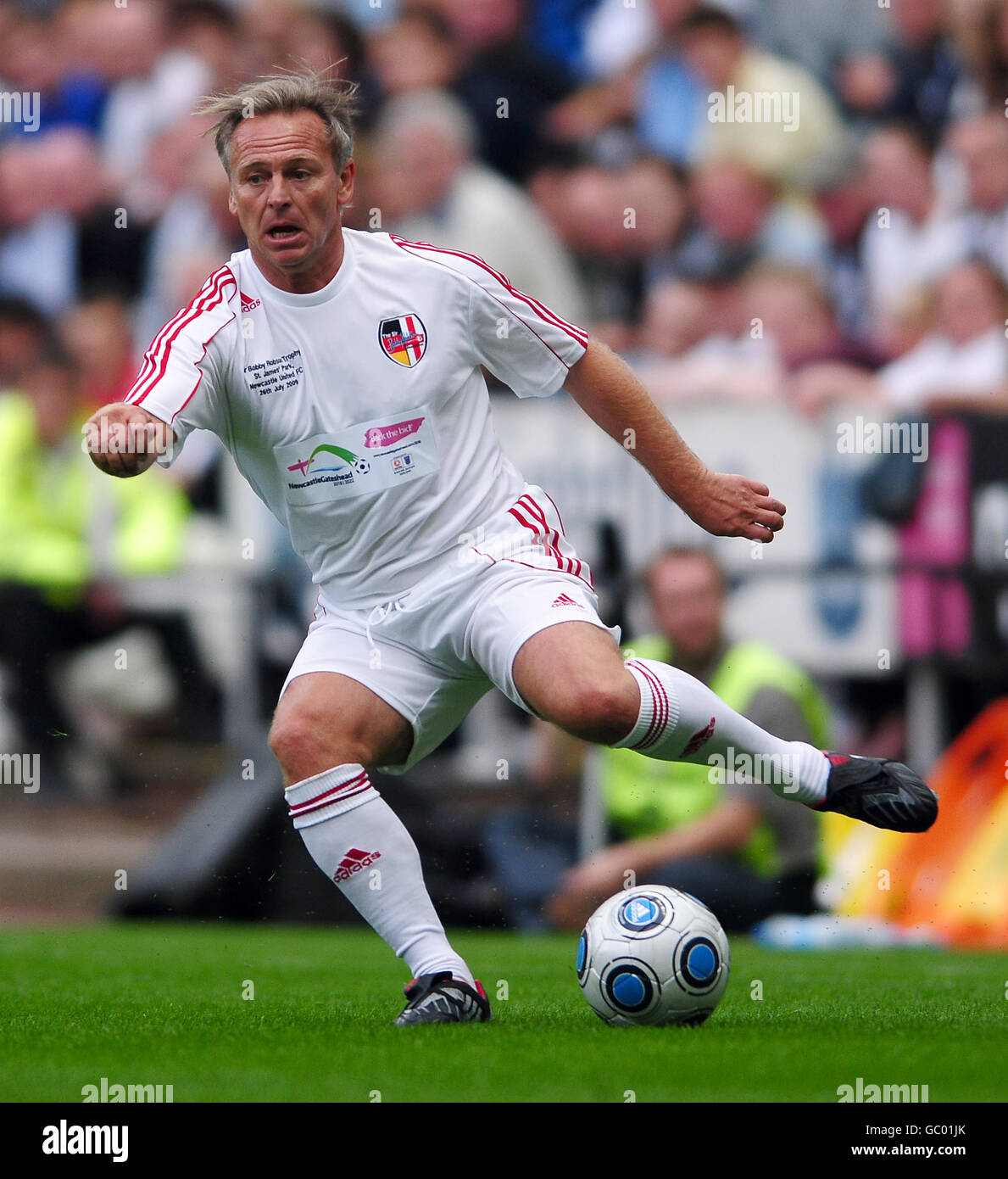 Soccer - Bobby Robson Trophy - England v Germany - St James Park. John Beresford. Stock Photo