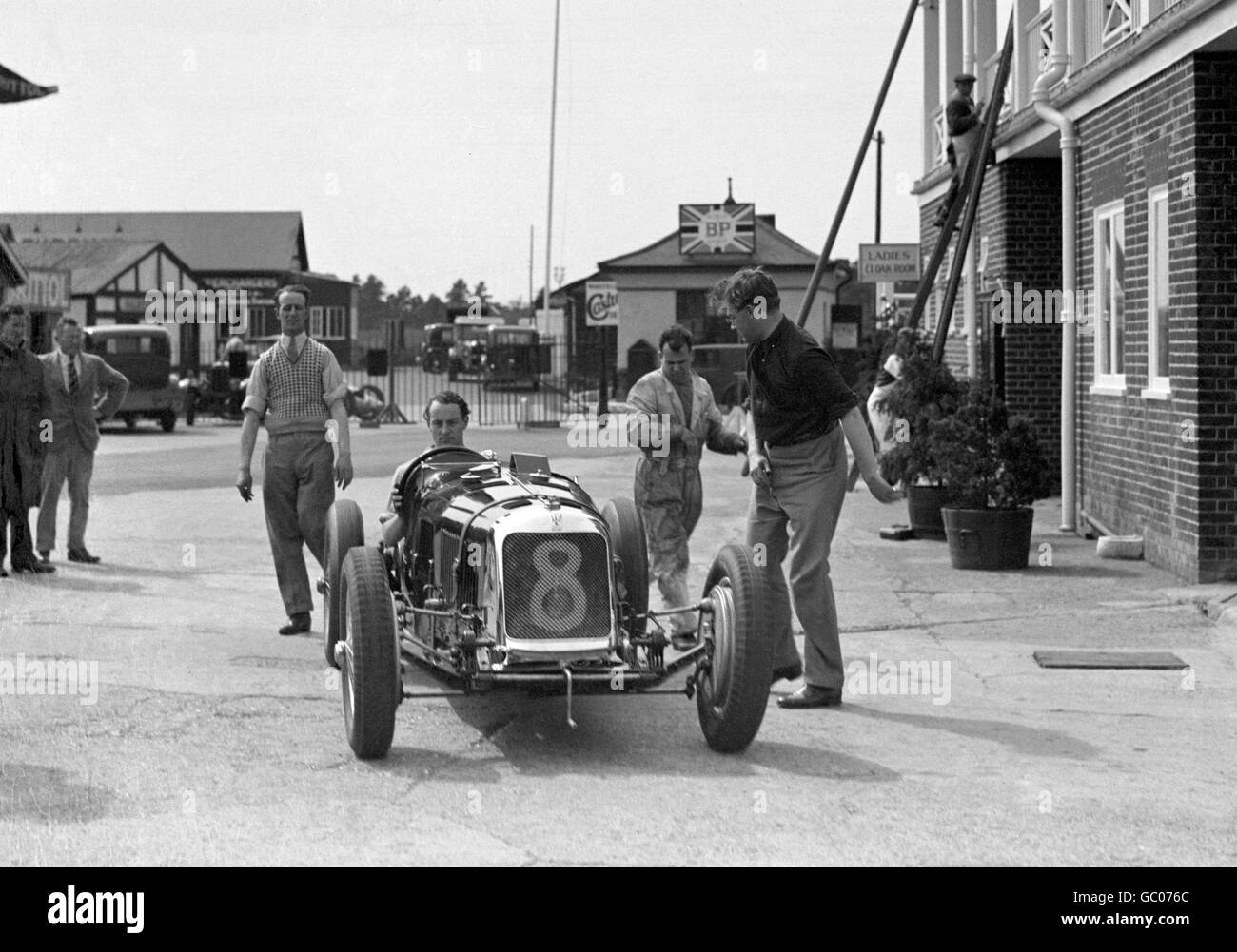 Motor Racing - Whitney Straight - Brooklands Stock Photo - Alamy