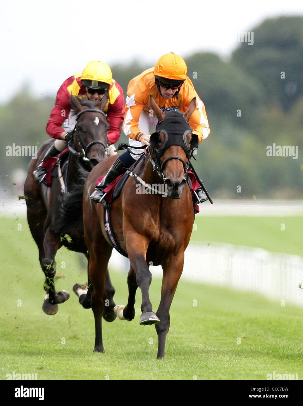 Racing haydock full length riding mangrr hi-res stock photography and ...